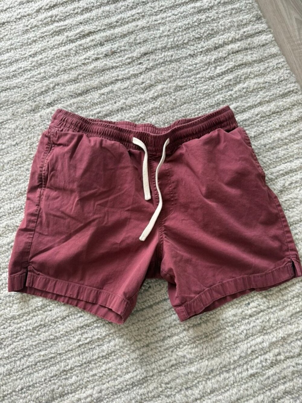Bearbottom Red Casual Shorts Large 5.5”